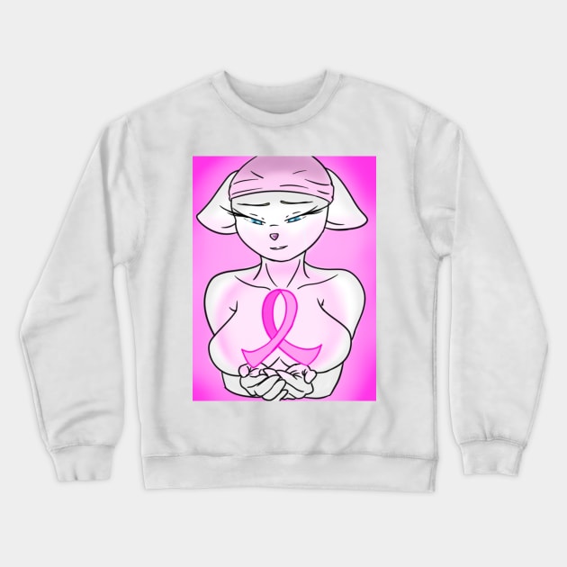 Breast Cancer Awareness 2015 Crewneck Sweatshirt by XenoKimi